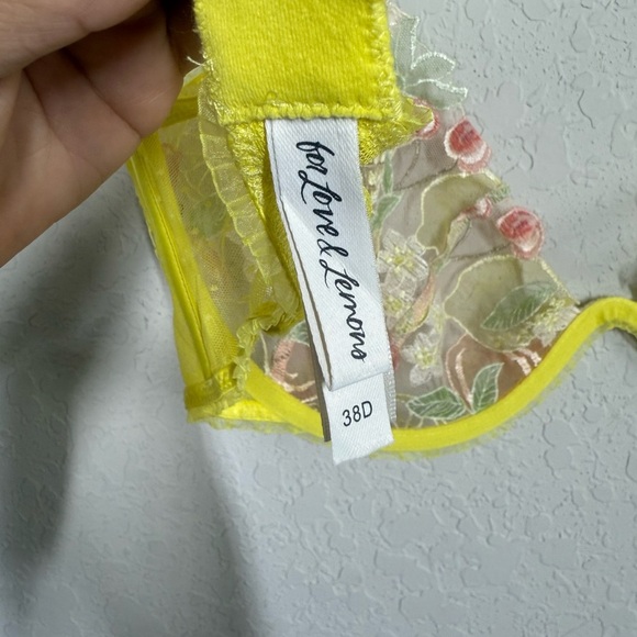 For Love And Lemons Mirabelle Bra Size 38D - Picture 8 of 10